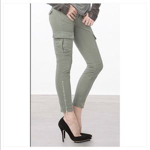 J Brand Maverick white cargo jeans, 26